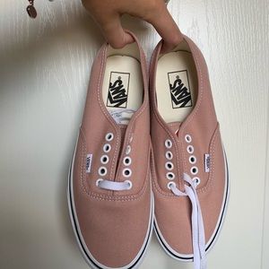 light muted pink vans